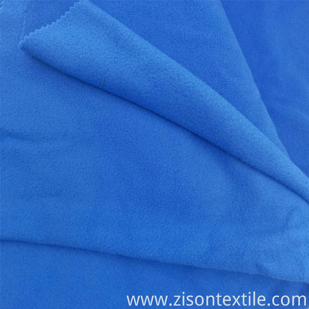 Dyed Blue Textiles Double Sided Knitted Polar Fleece Cloth